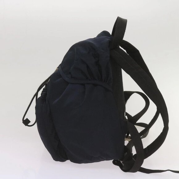 PRADA Backpack Nylon Navy Auth ki4230 - Picture 3 of 16